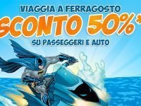 Tirrenia: Traghetti scontati del 50% a Ferragosto!